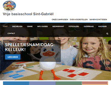 Tablet Screenshot of basisschool.sint-gabriel.be